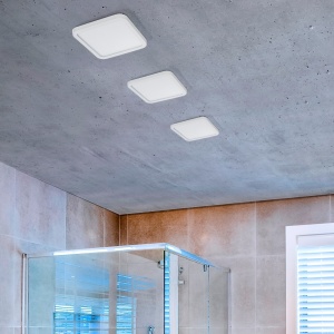 Spot LED pentru baie incastrat IP44 Slim 22 square 4000K alb 96931 universul-luminii.ro