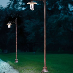Stalp clasic pentru exterior realizat manual GENOVA, H-220cm 129481 universul-luminii.ro