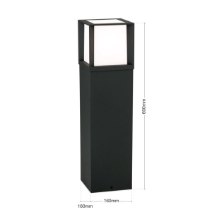 Stalp de exterior IP44 HENRY antracit H-60cm - Img 4
