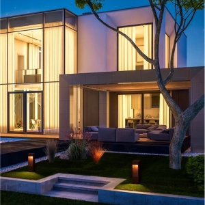 Stalp de exterior pentru terasa sau gradina, MADDI H-30cm 233101 universul-luminii.ro