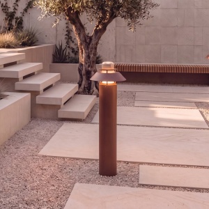 Stalp exterior din aluminiu ARIA H-80cm