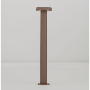 Stalp exterior IP65 LED 3000K GONG corten H-60cm - Img 4