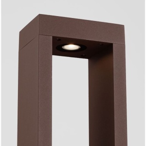 Stalp exterior LED 2700K IP65 DOLIX corten, H-60cm - Img 6