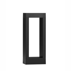 Stalp exterior LED 3000K IP65 DOLIX negru, H-30cm - Img 2
