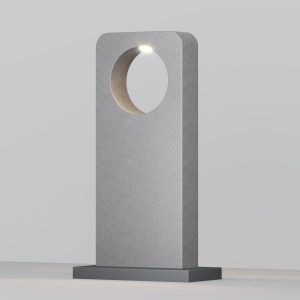 Stalp exterior LED IP65 Betone H-74cm