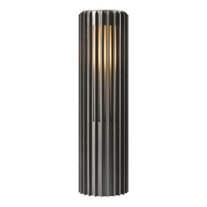 Stalp iluminat exterior design nordic IP44 Aludra H-45CM seaside antracit
