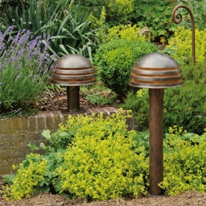 Stalp iluminat exterior din fier forjat, inaltime 106cm, AL 6339 61421 universul-luminii.ro