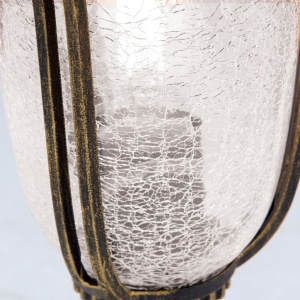Stalp iluminat exterior IP23 H51cm August AL 11-1121/1 Patina OR 60191 universul-luminii.ro