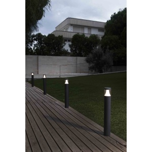 Stalp LED de iluminat exterior design modern IP65 PLIM-1 80681 universul-luminii.ro