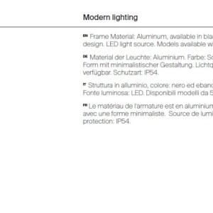 Stalp LED design modern IP54 Porte H-68cm lemn inchis 241861 universul-luminii.ro