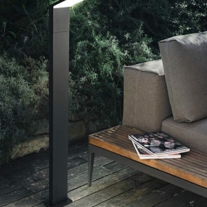 Stalp LED Exterior, Cafeniu, Protectie IP54, Style pt h100 4000k 166381 universul-luminii.ro