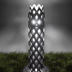 Stalp LED exterior, IP65, CHARLOTTE Corten 246861 universul-luminii.ro