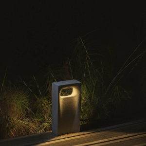 Stalp LED iluminat exterior IP55 GLINT 2700K H-40cm gri - Img 3