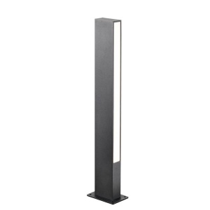 Stalp LED iluminat exterior IP65 LOTUS H-60cm gri