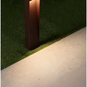 Stalp LED iluminat exterior IP65 MOLAT Corten H-60cm - Img 6