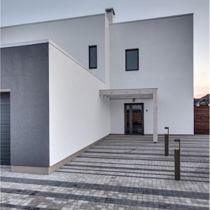 Stalp LED mic pentru exterior design modern IP54 Tala negru H-65cm 129781 universul-luminii.ro
