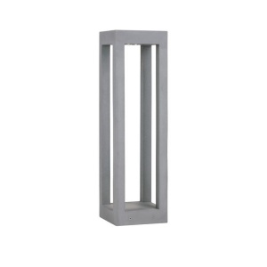 Stalp LED mic pentru exterior design modern IP65 Bev gri H-70cm