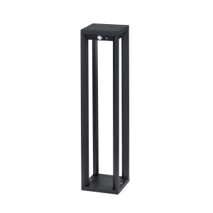 Stalp LED solar iluminat exterior cu senzor de miscare IP65 VOLTA 157231 universul-luminii.ro