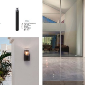 Stalp mediu pentru iluminat exterior IP65 SELENA 205851 universul-luminii.ro