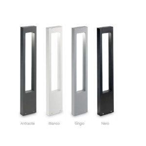 Stalp modern de exterior cu protectie IP44 VEGA PT1 gri 136042 176221 universul-luminii.ro