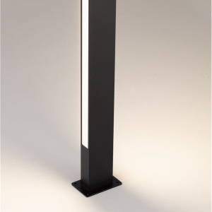Stalp negru de exterior LED IP65 Stor H-60cm 251331 universul-luminii.ro