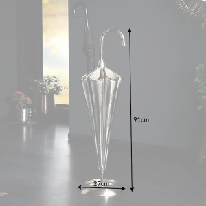 Suport de umbrela extravagant din aluminiu UMBRELLA 90cm - Img 6