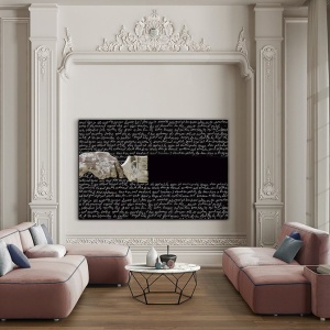 Tablou de perete decorativ Poesia, 180x120cm - Img 2