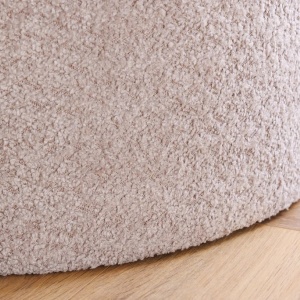 Taburete cu spatiu de depozitare Modern Barock 50cm, boucle champagne - Img 8
