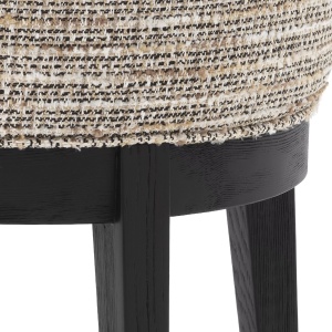 Taburete elegant design LUX Jarrett, Mademoiselle beige - Img 4