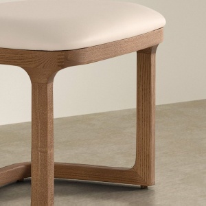 Taburete modern LUX piele sintetica Sand - Img 8