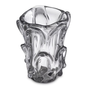 Vaza flori, Vas decorativ Aila L transparent - Img 2
