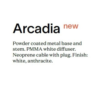 Veioaza exterior IP65 ARCADIA TL1 BIANCO - Img 2