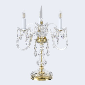 Veioza cu 3 brate LUX design modern, Cristal Bohemia Exclusive Miracle 90371 universul-luminii.ro