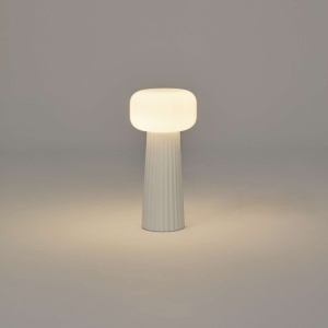 Veioza design modern decorativ Faro alba