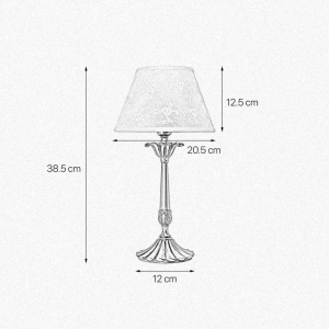 Veioza din alama design italian Angelica - Img 3