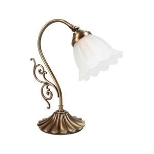 Veioza din alama stil Art Nouveau Floral