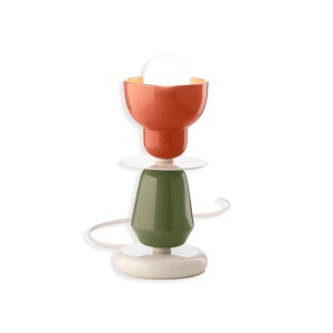 Veioza din ceramica design italian realizata manual BERIMBAU 125791 universul-luminii.ro