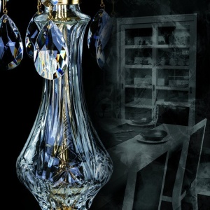 Veioza, lampa de masa Cristal Bohemia Exclusive MARIA TEREZIA 38 TL CE 177431 universul-luminii.ro