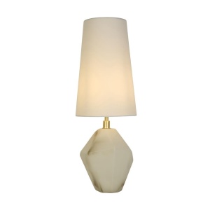 Veioza/Lampa de masa decorativa Apex alb