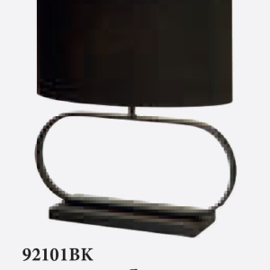 Veioza/Lampa de masa decorativa Sleek negru - Img 5