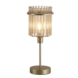 Veioza/Lampa de masa decorativa Swizzle champagne