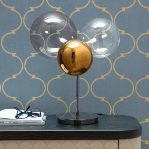 Veioza, Lampa de masa deosebita design LUX Atomo