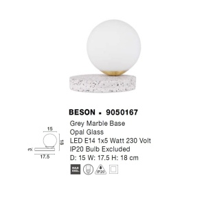 Veioza/Lampa de masa design decorativ BESON 214261 universul-luminii.ro