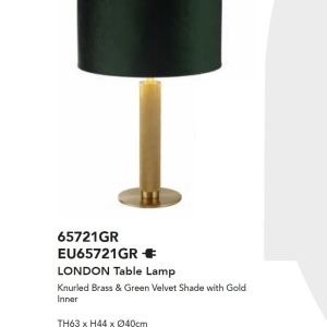 Veioza/Lampa de masa design decorativ London alama/verde 139831 universul-luminii.ro