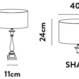 Veioza/Lampa de masa design lux elegant Belle alama/green 229251 universul-luminii.ro