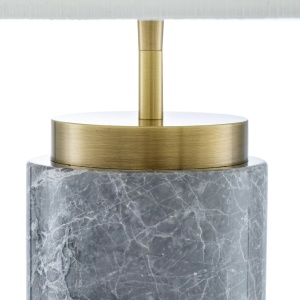 Veioza, Lampa de masa design LUX Lxry, marmura gri 211111 universul-luminii.ro