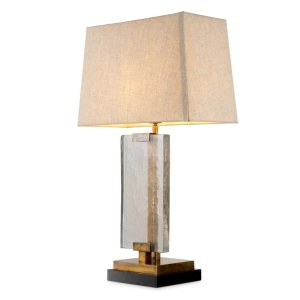 Veioza, Lampa de masa design LUX, Sticla Suflata, James 168151 universul-luminii.ro