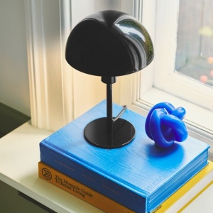 Veioza, lampa de masa design minimalist scandinav Ellen Mini Black 132811 universul-luminii.ro