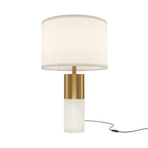 Veioza, lampa de masa design modern Bianco alama, alb 119191 universul-luminii.ro