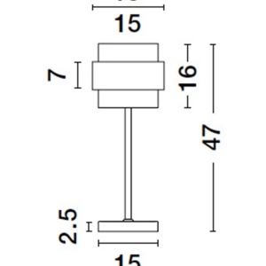 Veioza, Lampa de masa design modern SIANNA 104611 universul-luminii.ro